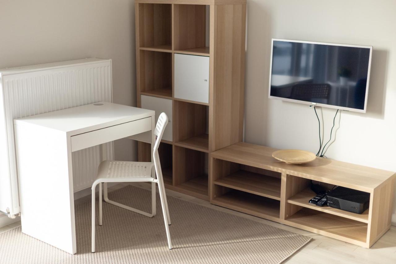 Wola Chic Blue Apartment وارسو المظهر الخارجي الصورة